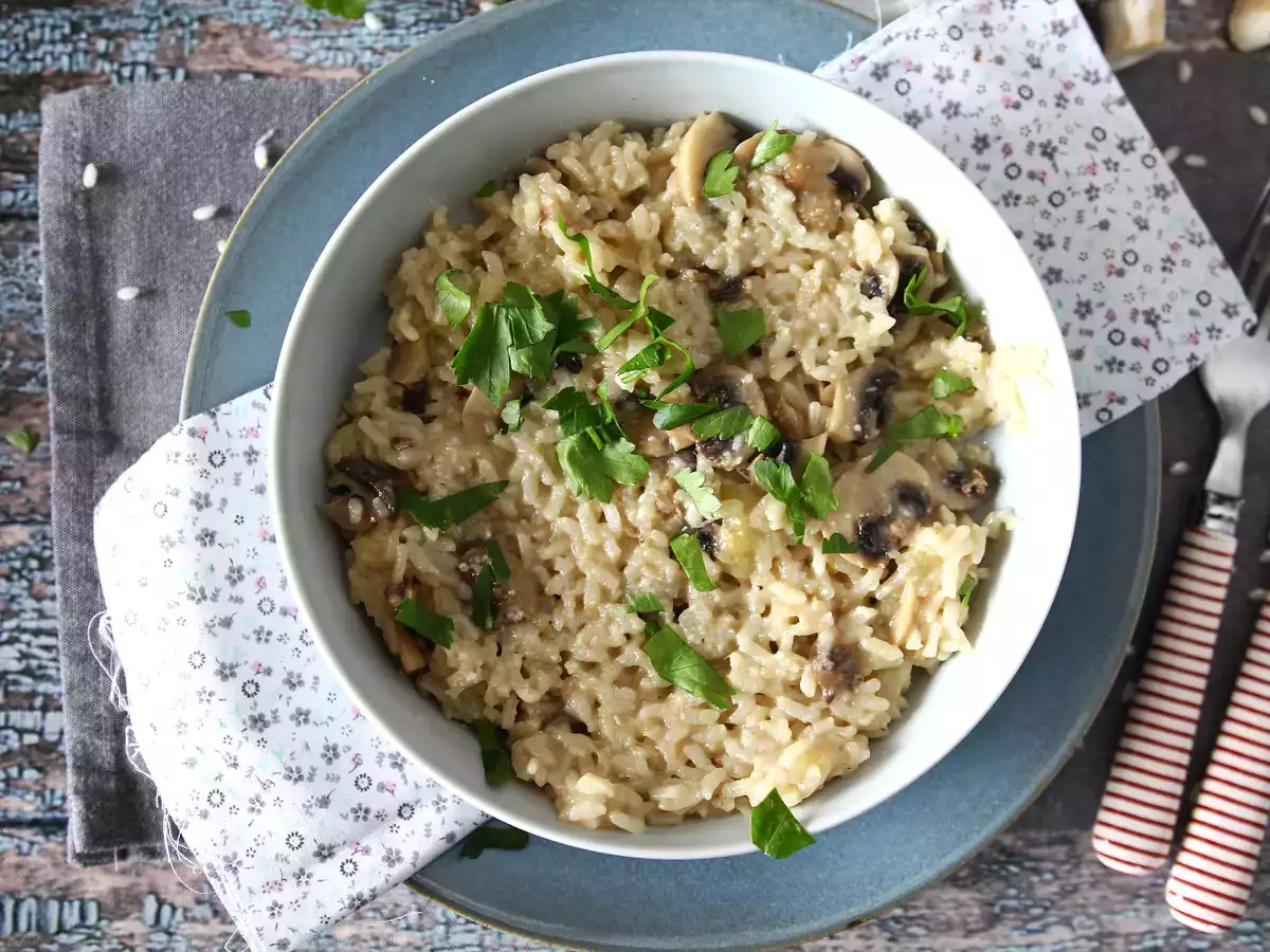Risotto Jamur dengan Cookeo - foto 2