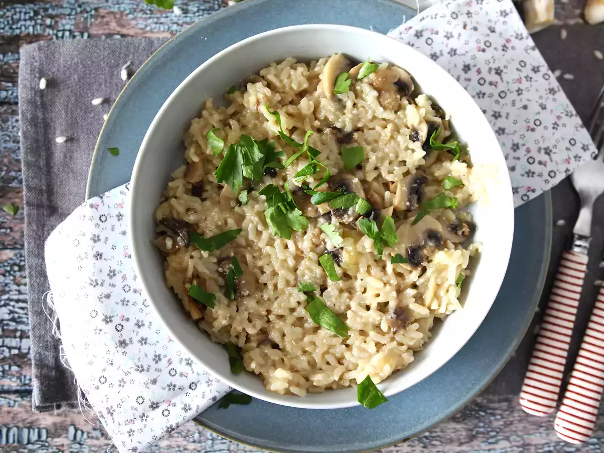 Risotto jamur di Cookeo - foto 2