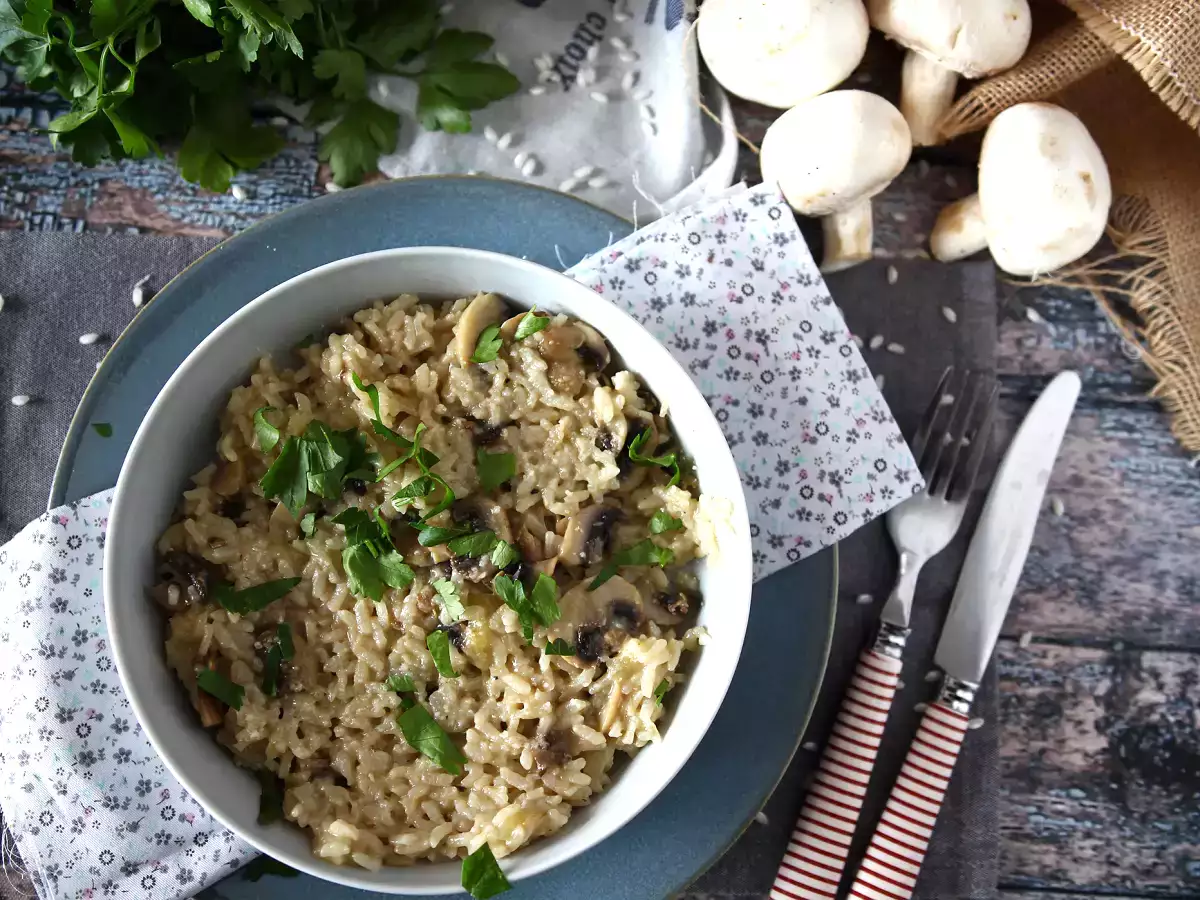 Risotto jamur di Cookeo - foto 3