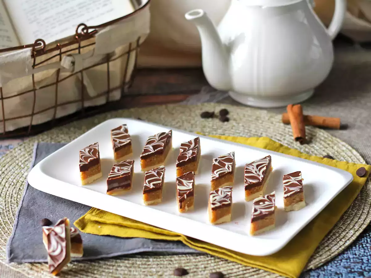 Rkhama, kacang Maroko dan cokelat manis yang tidak membutuhkan oven - foto 6