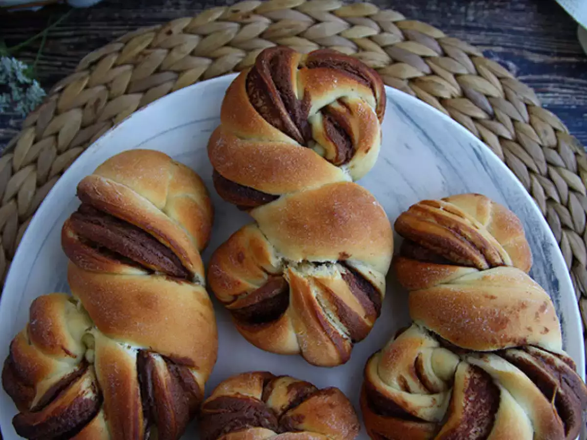 Roti Brioche Kepang Nutella - foto 4