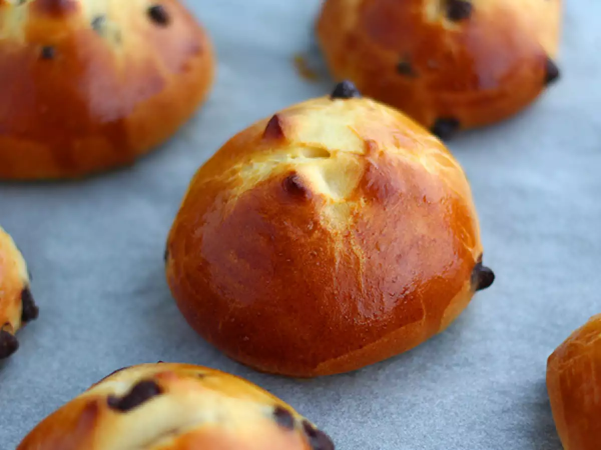 Roti Brioche Mini dengan Cokelat - foto 2