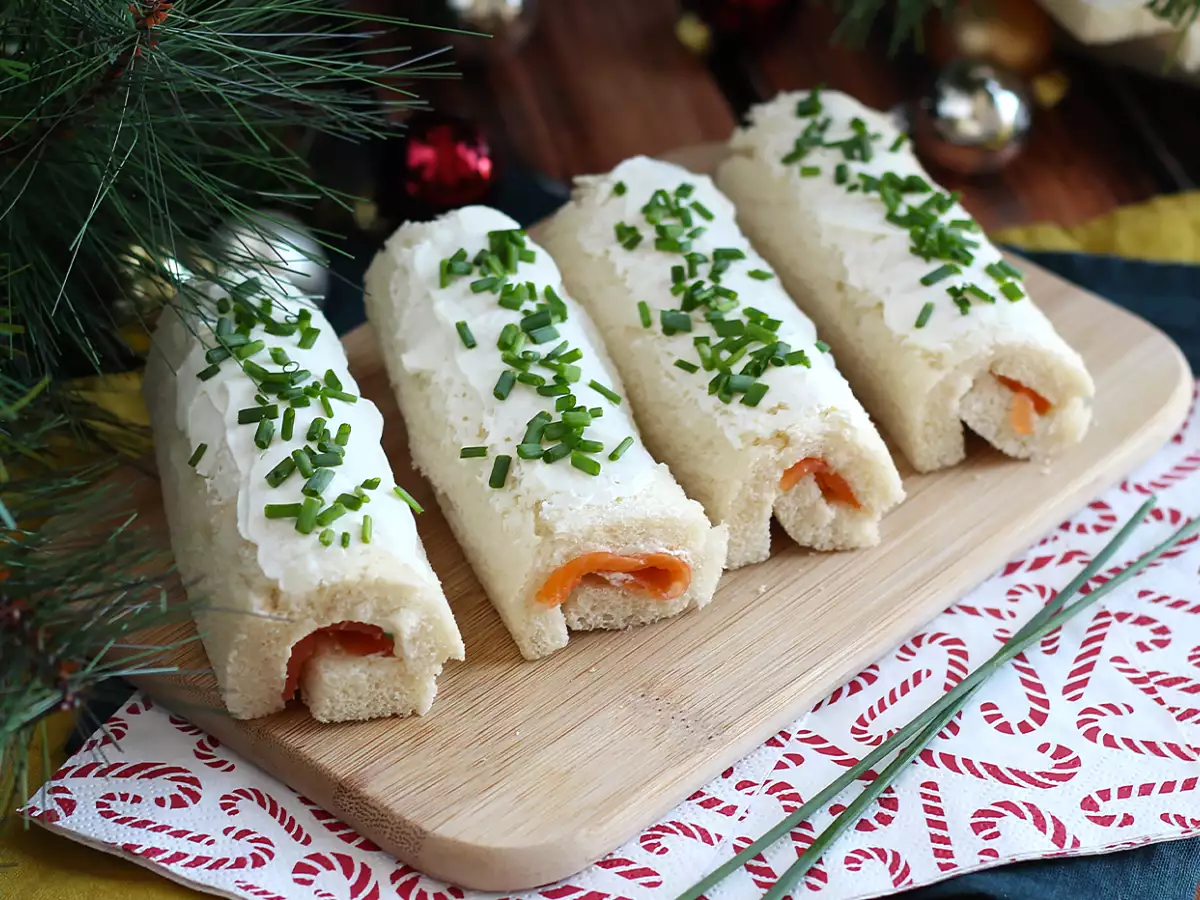 Roti Gulung Salmon untuk Natal - foto 3