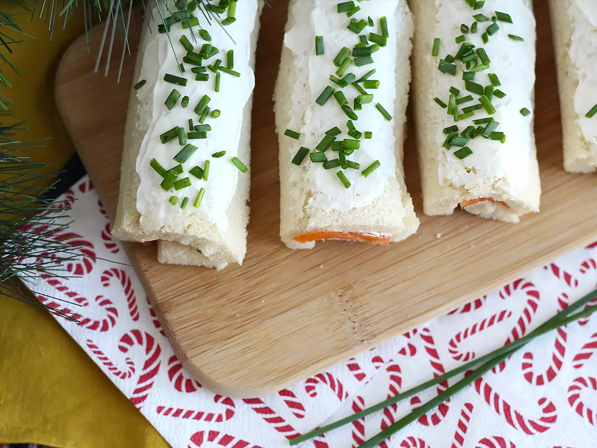 Roti Gulung Salmon untuk Natal - foto 4