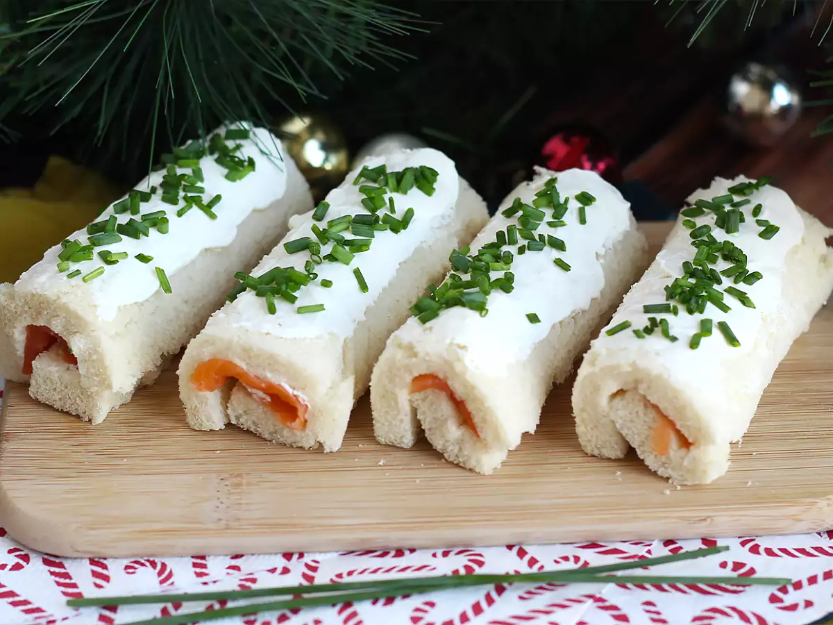 Roti Gulung Salmon untuk Natal - foto 5