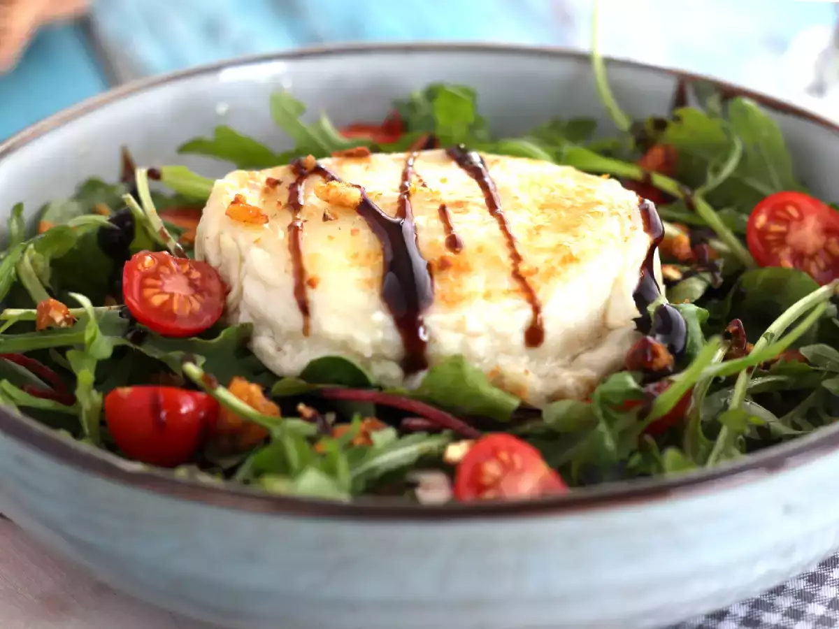 Salad dengan keju kambing - foto 3