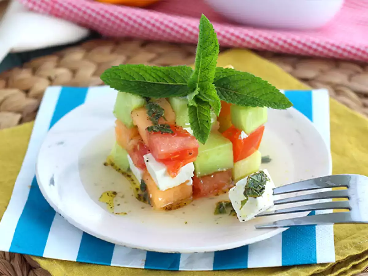 Salad kubus Rubik - foto 2