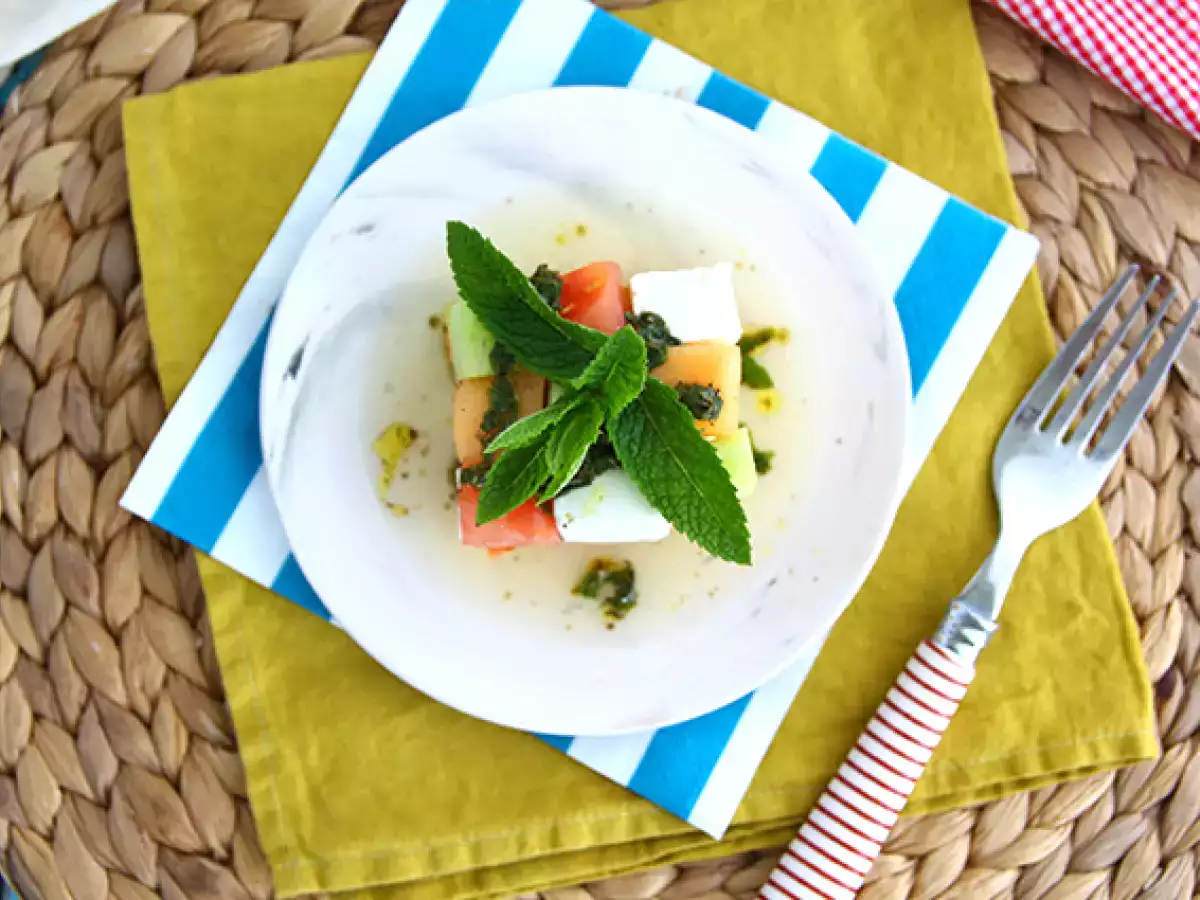 Salad kubus Rubik - foto 3