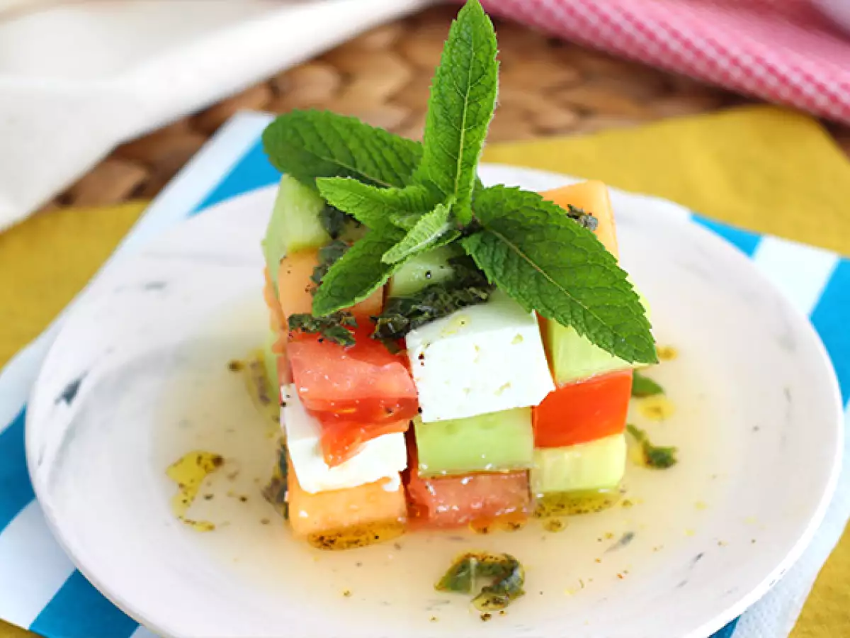 Salad kubus Rubik - foto 4