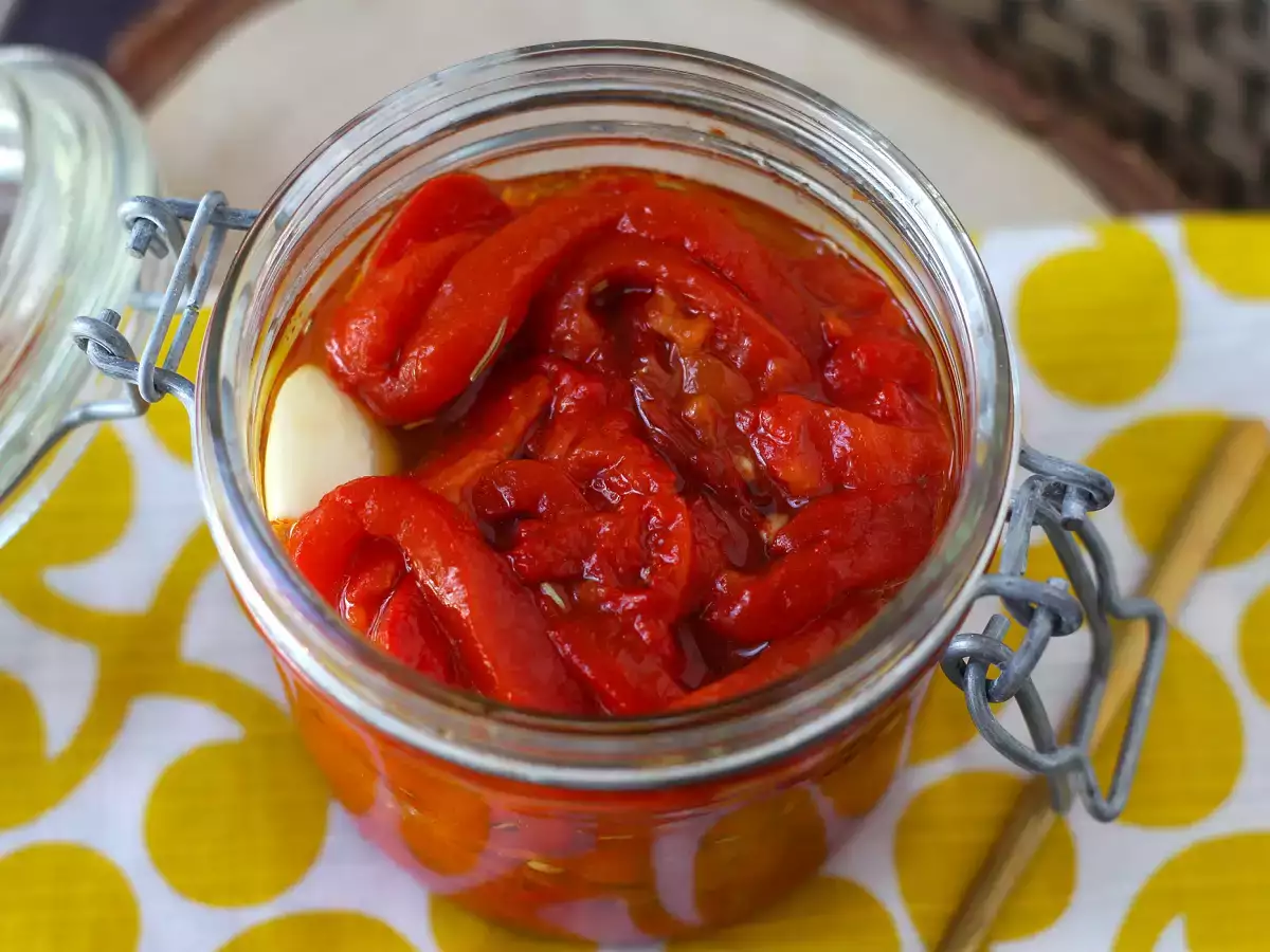 Salad lada panggang dalam penggorengan udara - foto 2