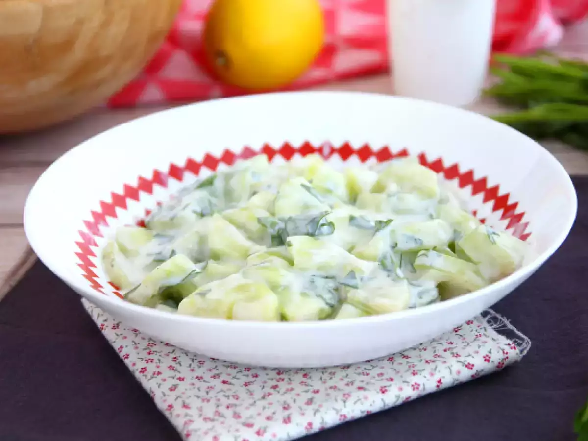 Salad Mentimun dengan Saus Yoghurt - foto 2