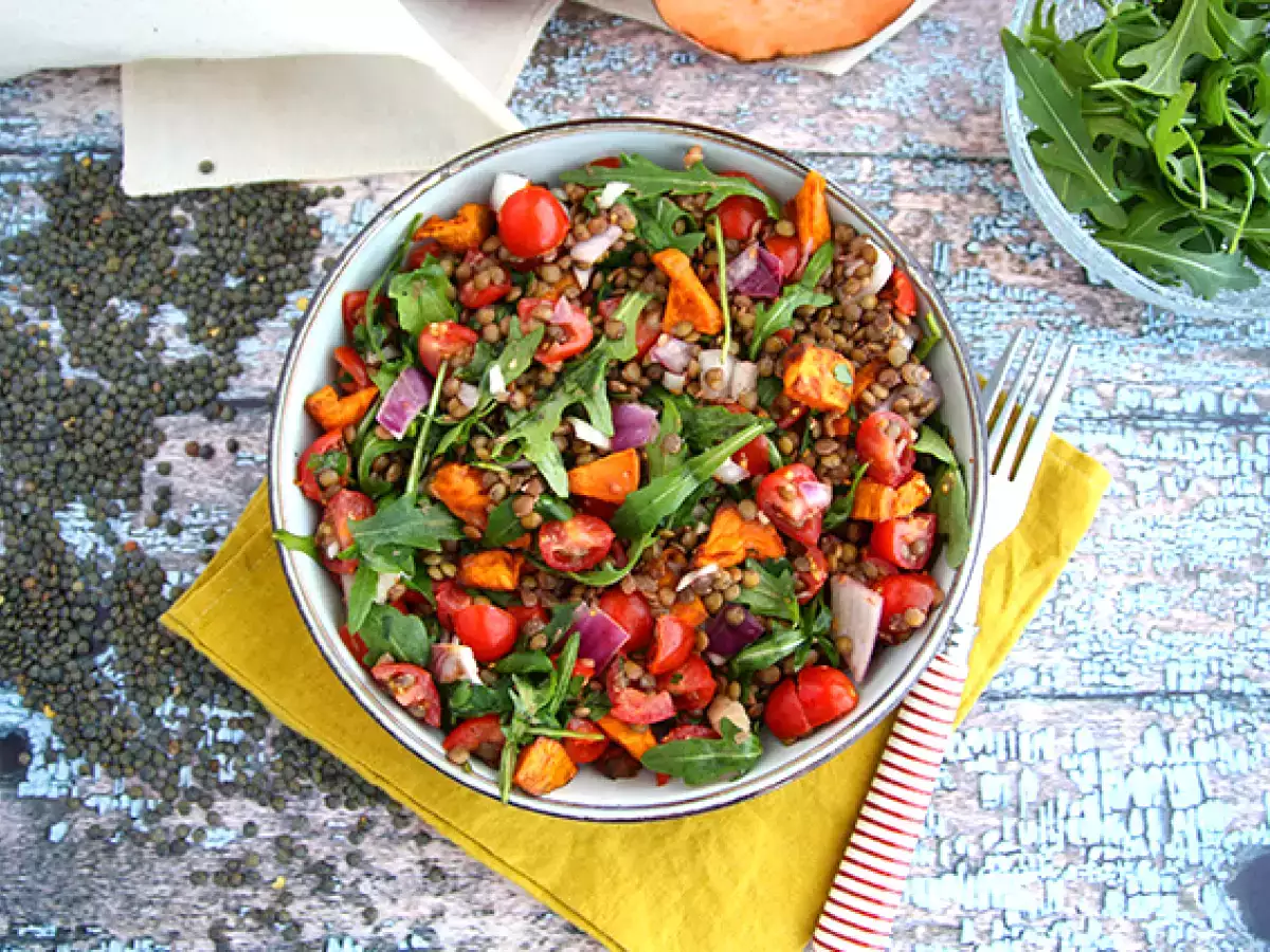 Salad miju-miju dan ubi jalar - foto 2