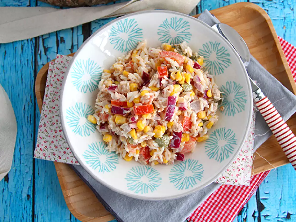Salad Nasi Lengkap (Mudah dan Cepat) - foto 3
