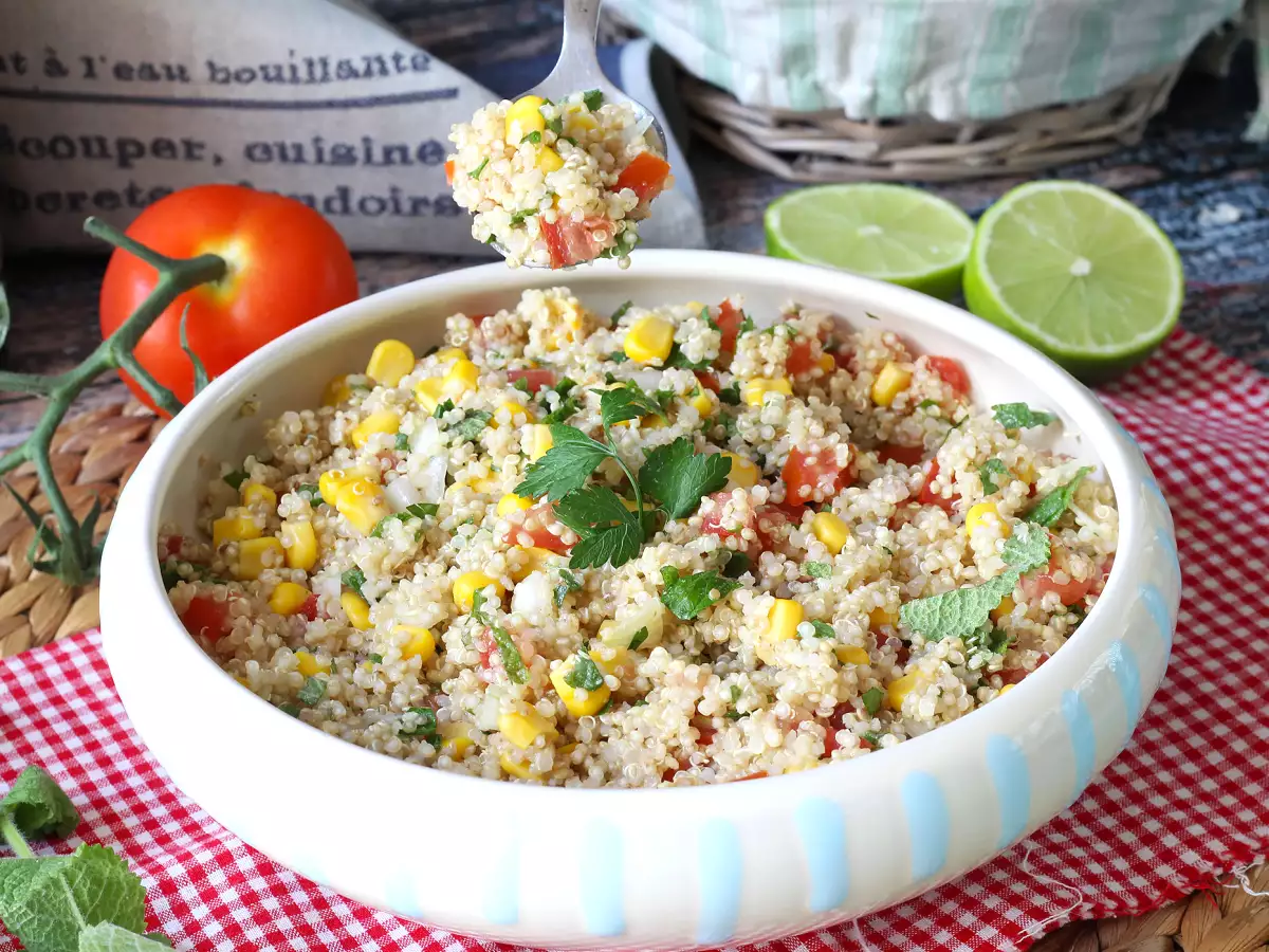 Salad quinoa bercita rasa tabbouleh: menyegarkan dan lebih sehat - foto 2