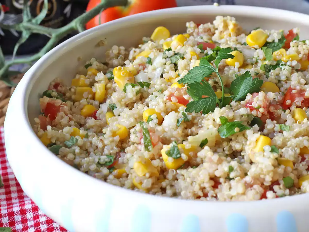 Salad quinoa bercita rasa tabbouleh: menyegarkan dan lebih sehat - foto 4