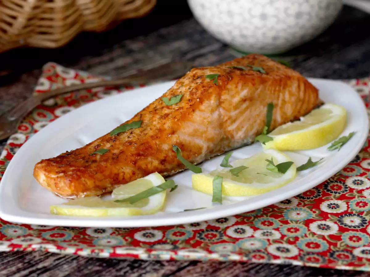 Salmon dengan air fryer: sehat dan kaya rasa - foto 2