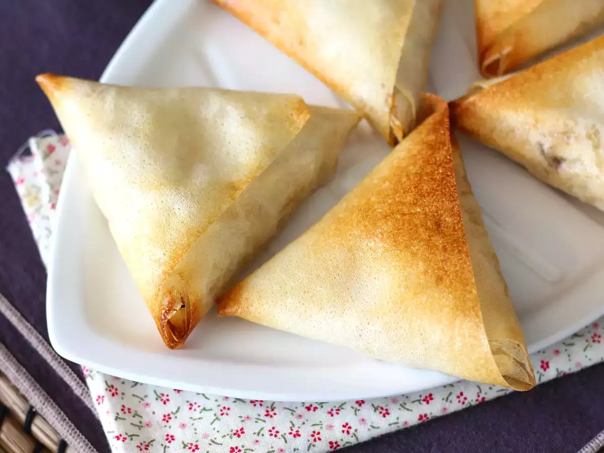 Samosa dengan makarel dan fromage frais - foto 3