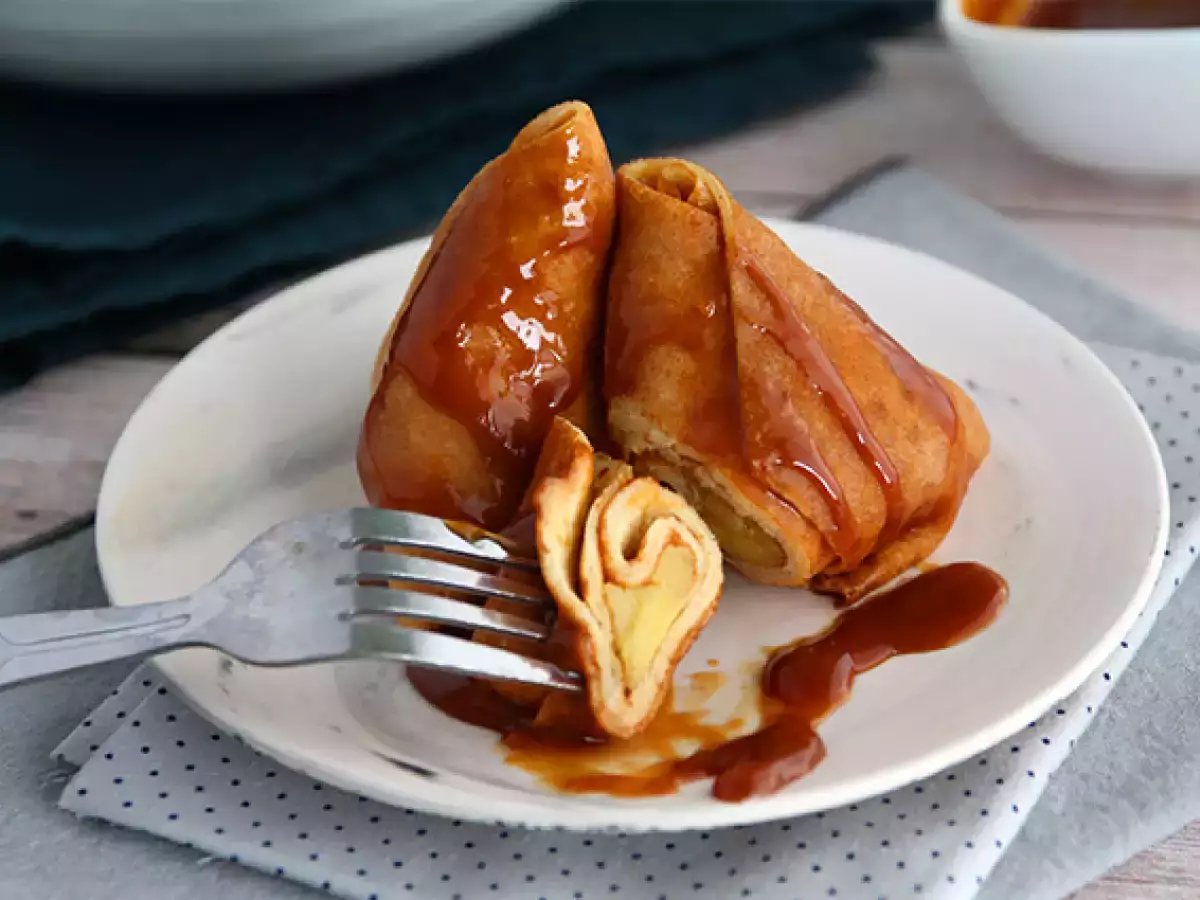 Samosa Krep Isi Apel Karamel - foto 3