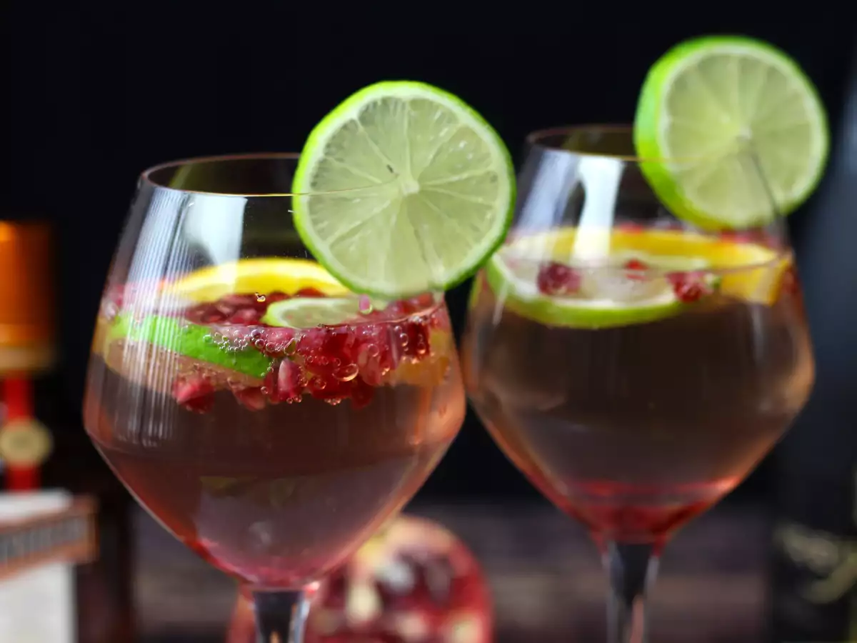 Sangria anggur bersoda: bintang yang menyegarkan di pesta - foto 5
