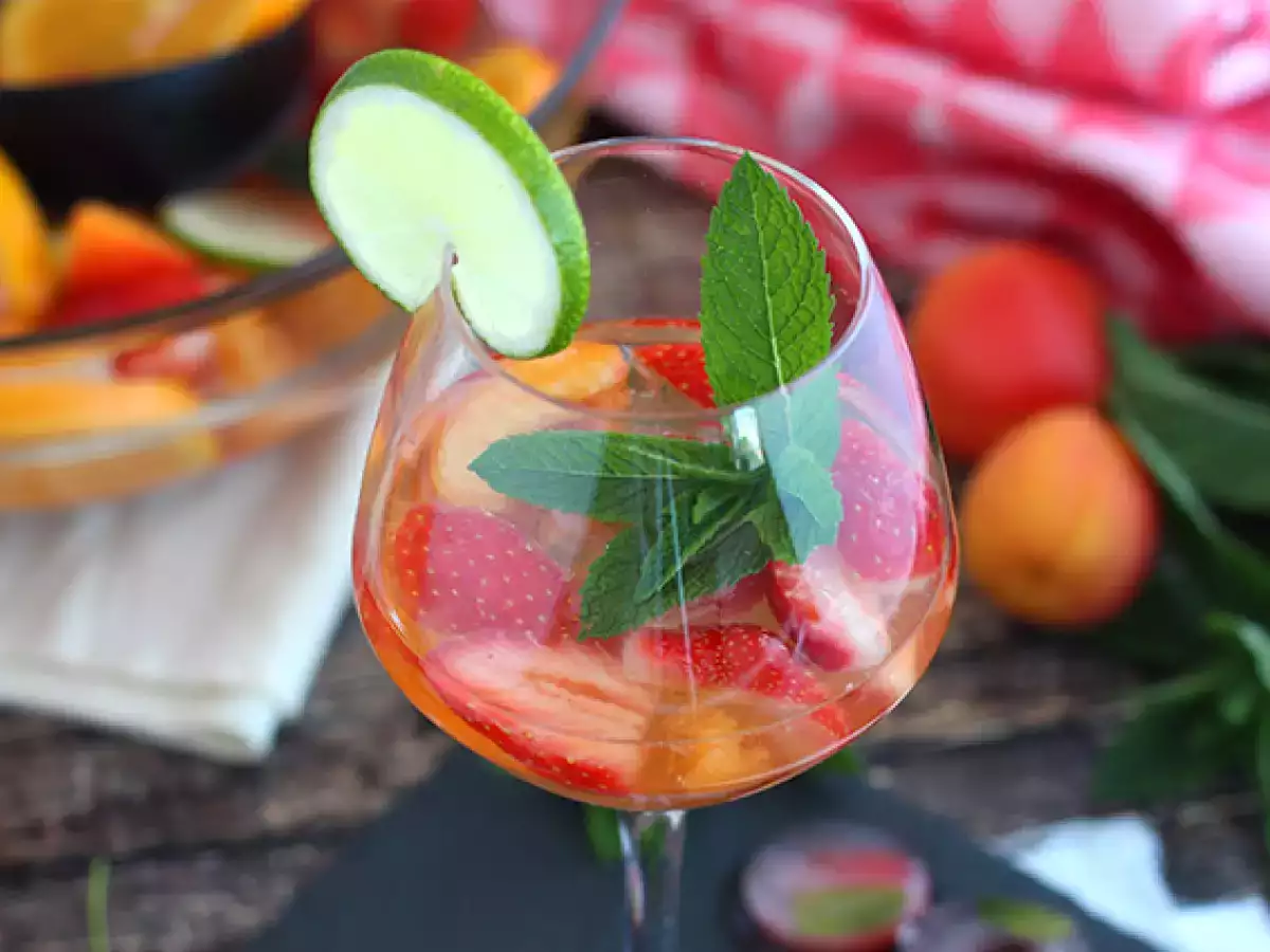Sangria dengan anggur putih - Sangria Putih - foto 3