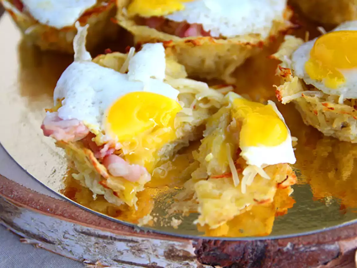 Sarang Paskah dengan kentang - foto 4