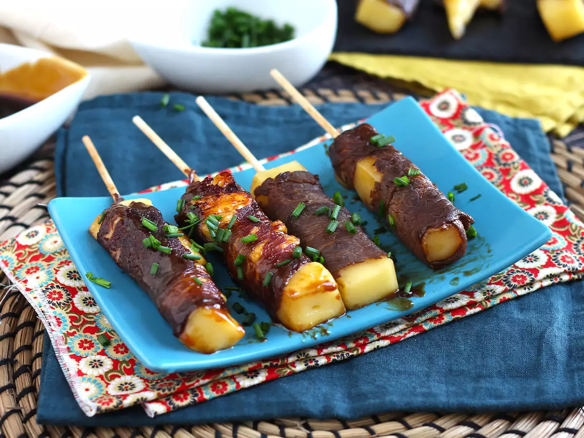 Sate Yakitori Daging Sapi dengan Keju - foto 2