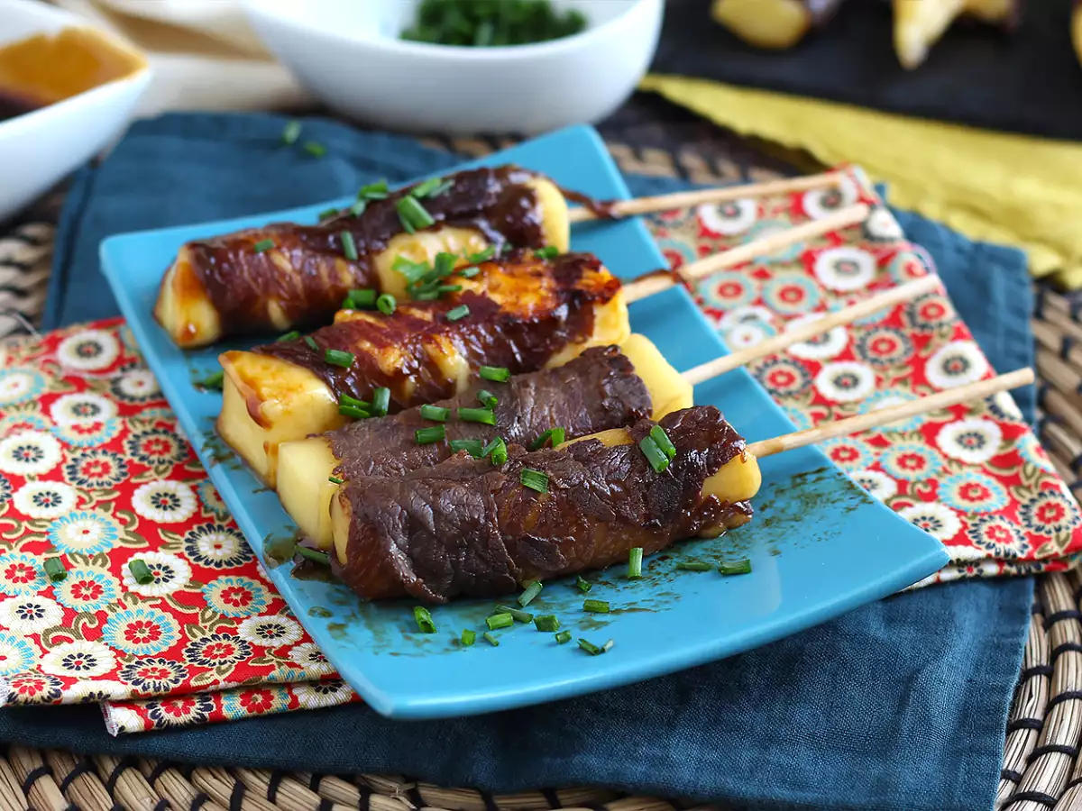 Sate Yakitori Daging Sapi dengan Keju - foto 4