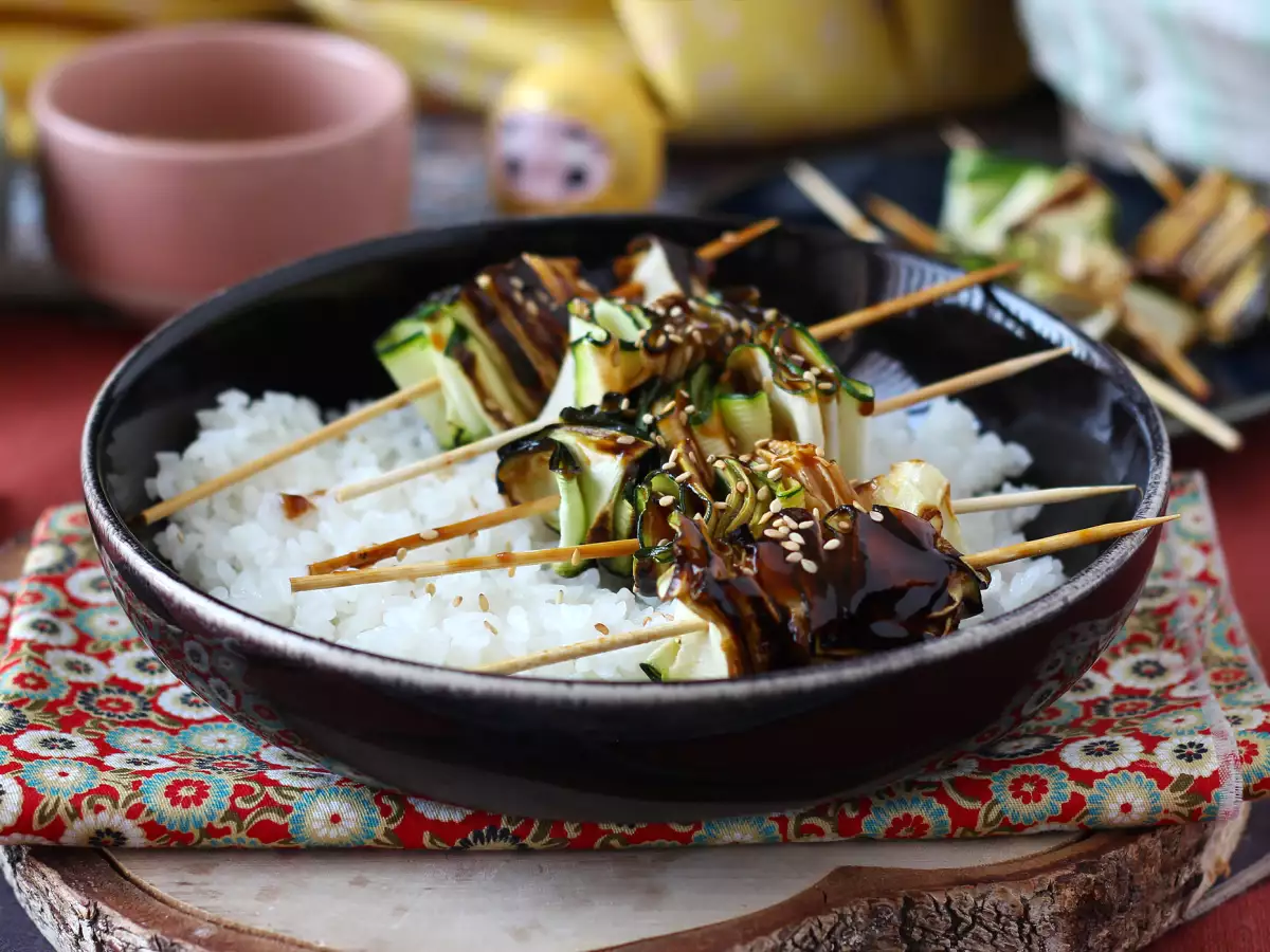 Sate Zukini dengan Saus Asia yang Lezat dan Pedas - foto 6