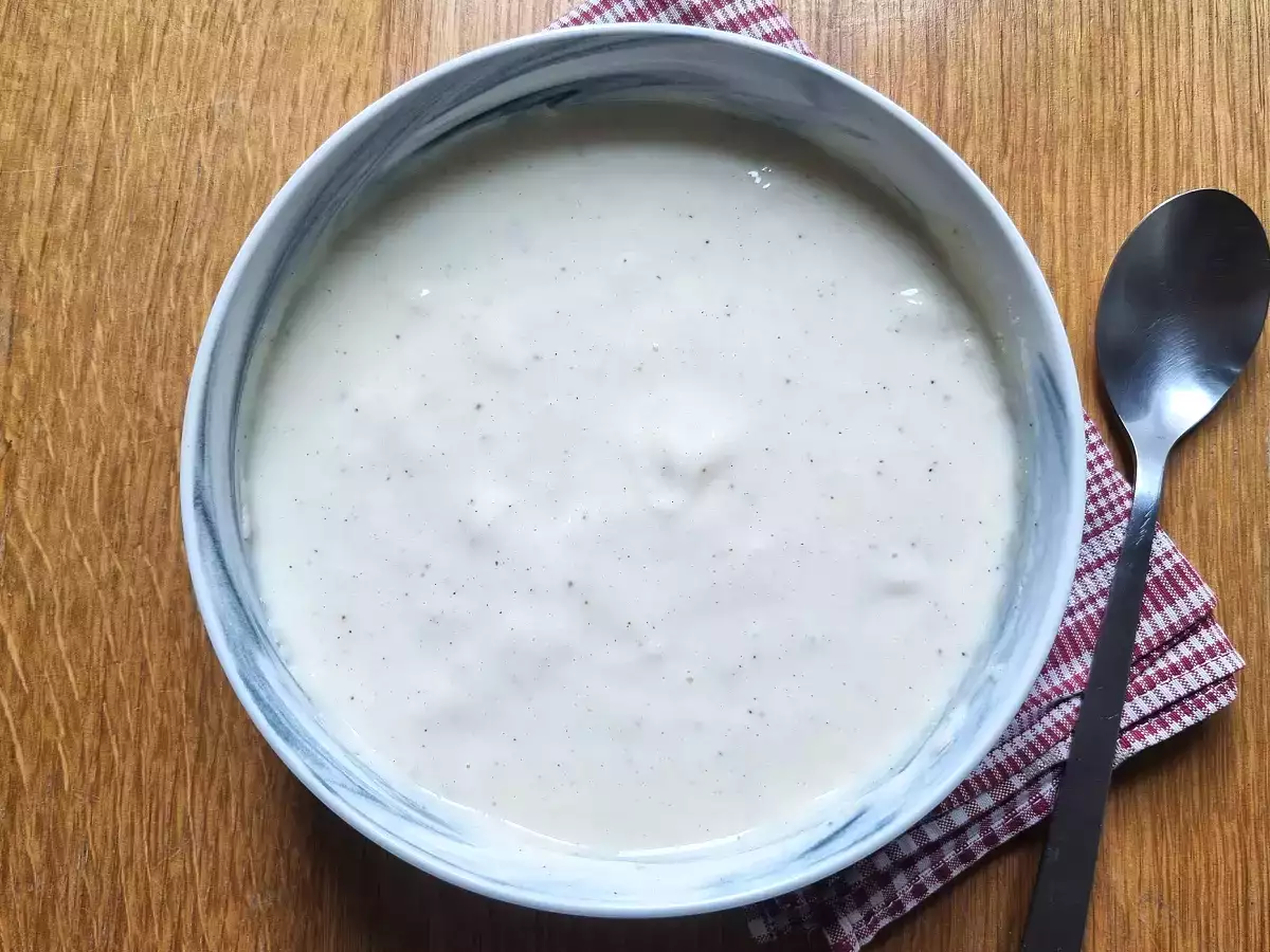 Saus Béchamel dengan Thermomix - foto 3