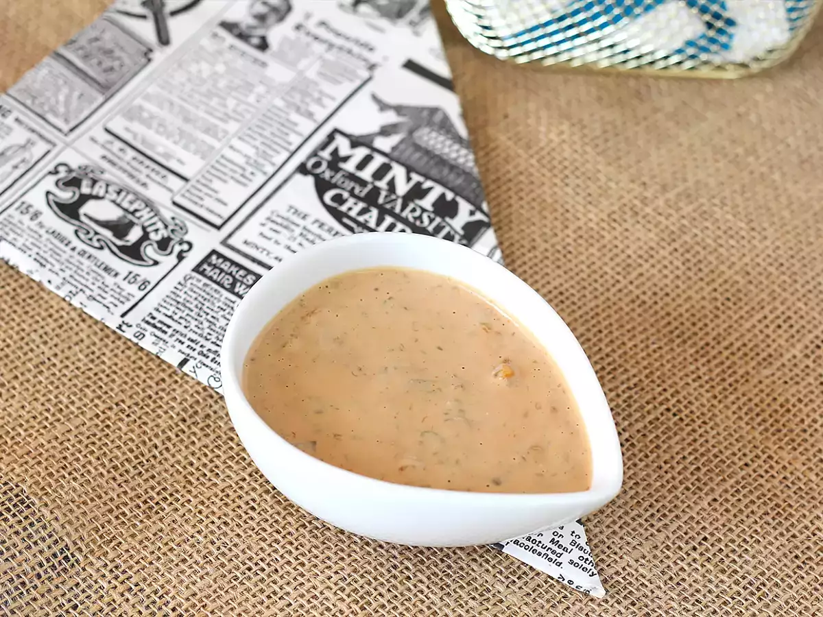 Saus burger - Sempurna untuk burger, kentang goreng, panggangan, dan lainnya - foto 2