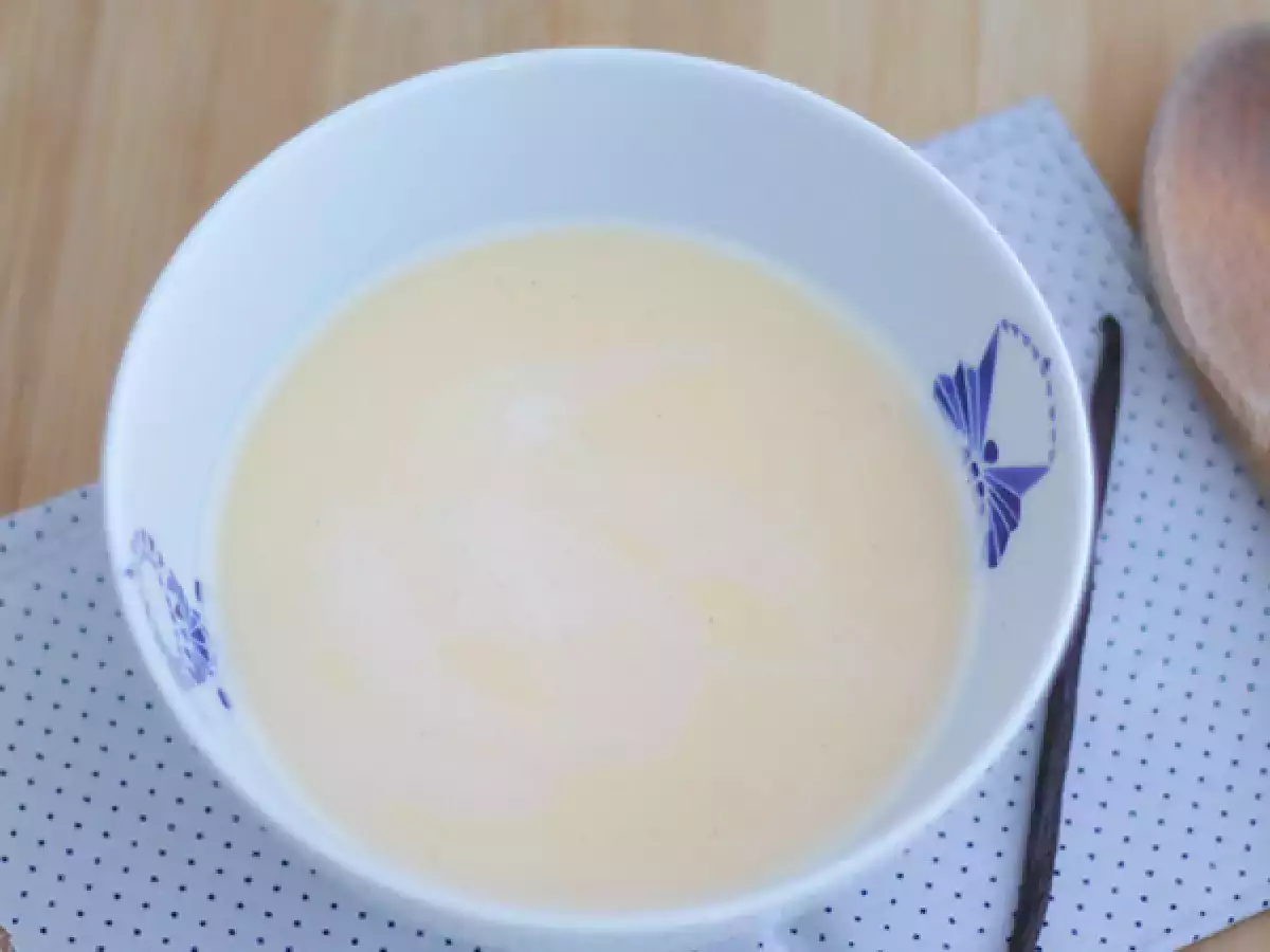 Saus custard vanila (crème anglaise): resep dan tips - foto 2
