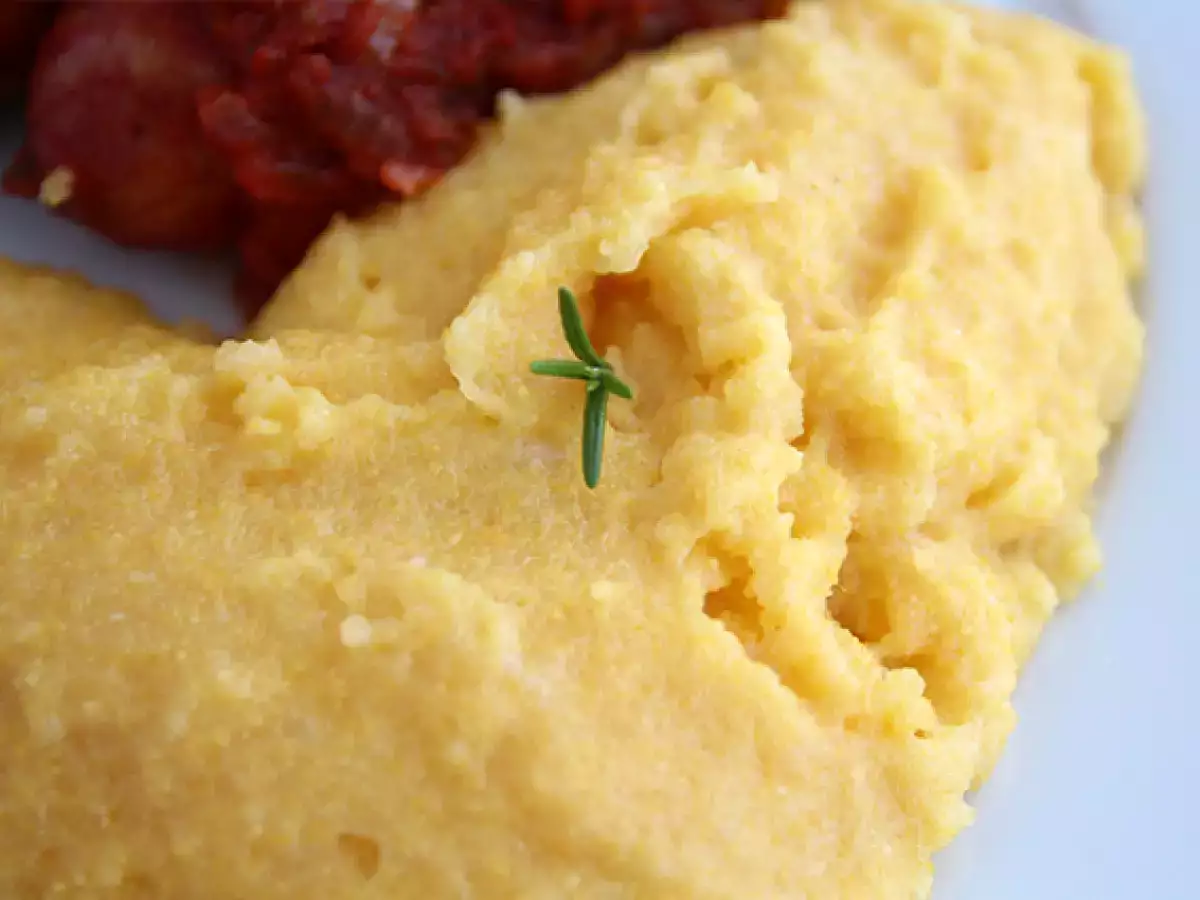 Savoy diots dengan polenta dan keju comté - foto 4