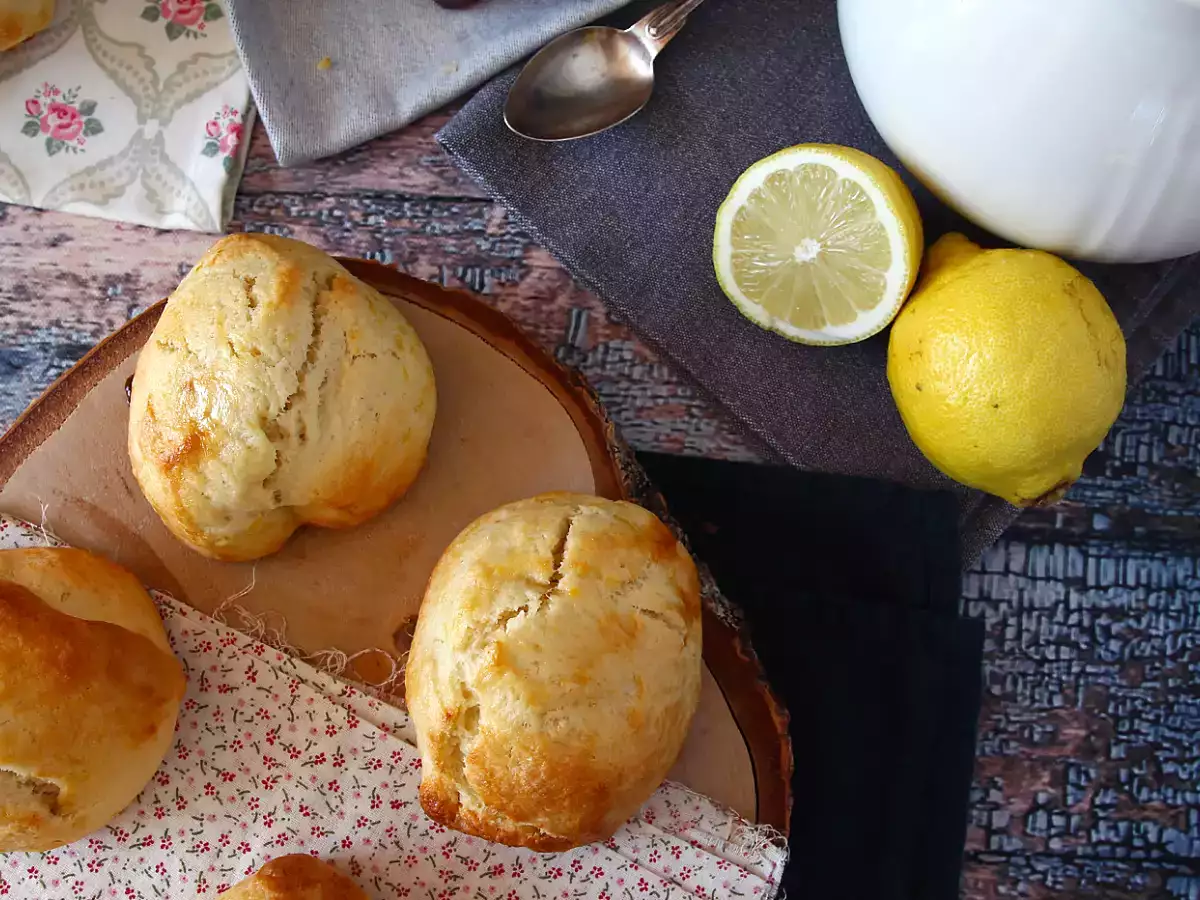 Scone dengan kulit lemon - foto 4