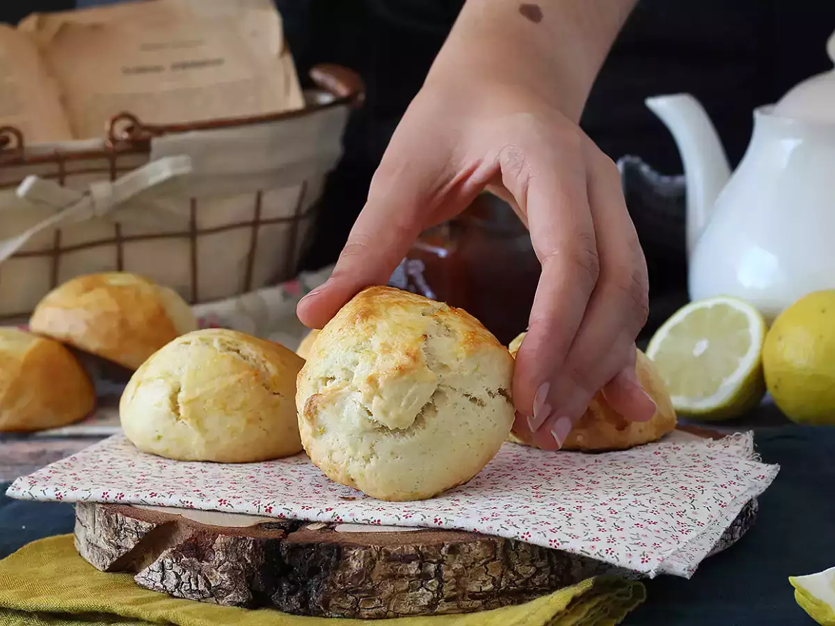 Scone dengan Parutan Kulit Lemon - foto 2