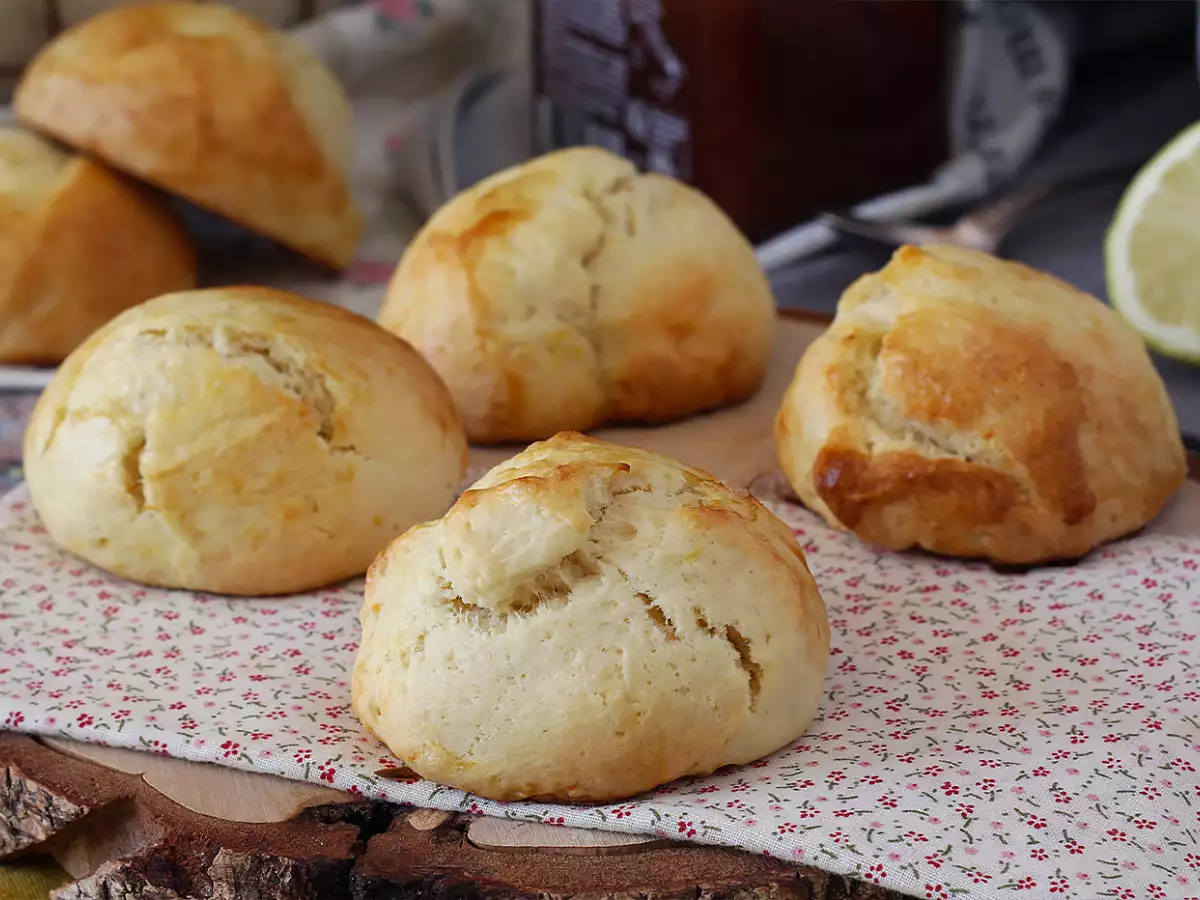 Scone dengan Parutan Kulit Lemon - foto 3