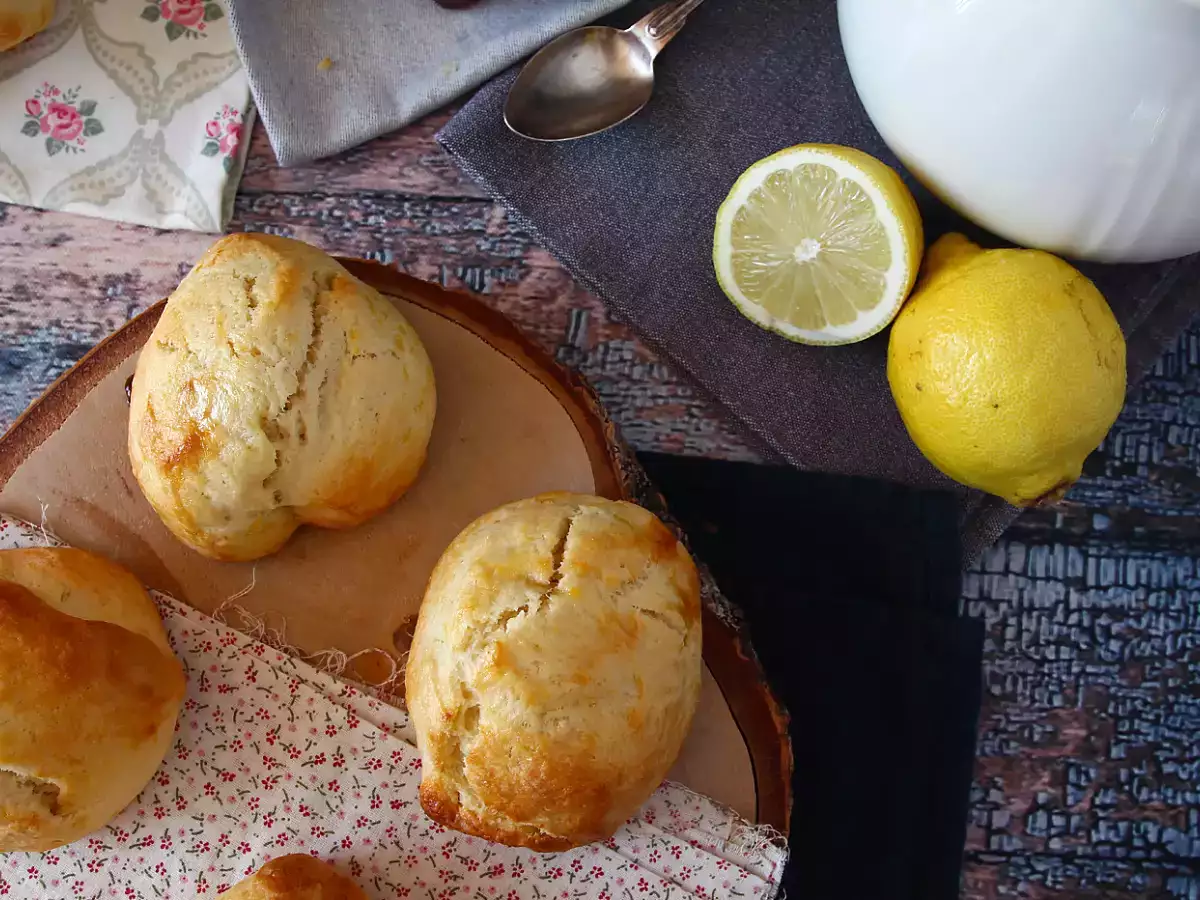 Scone dengan Parutan Kulit Lemon - foto 4