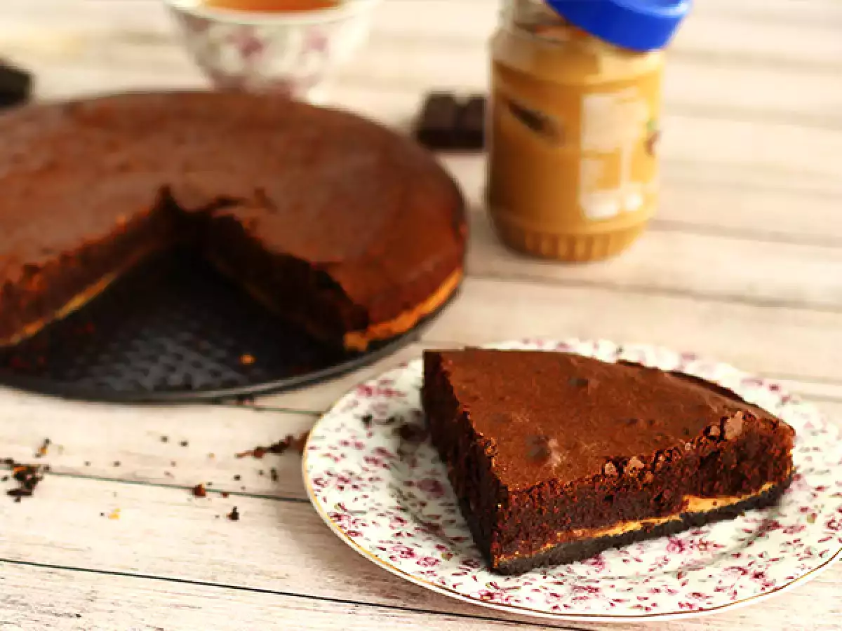 Selai kacang dan brownies biskuit Oreo - foto 2