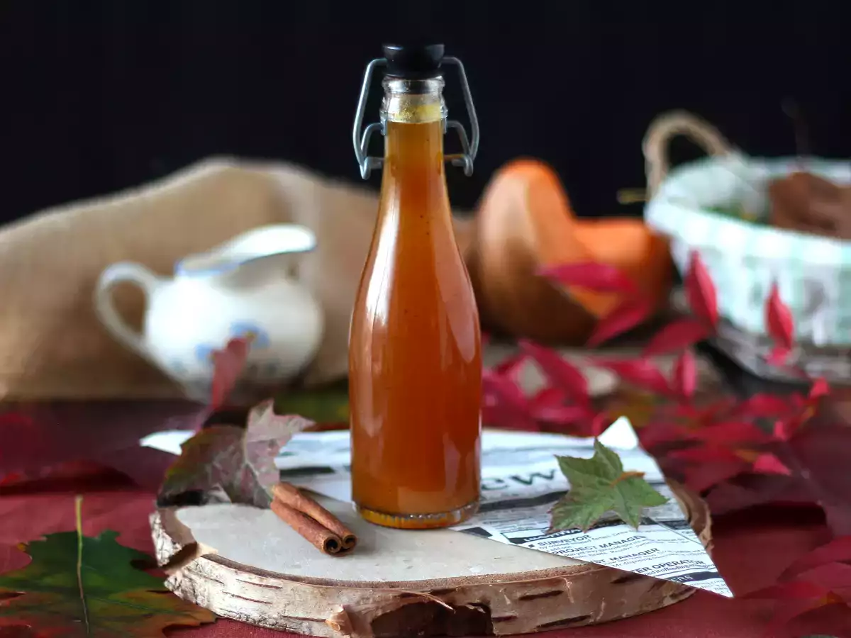 Sirup labu buatan sendiri, cocok untuk minuman musim gugur dan musim dingin
