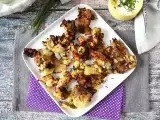 Smashed potatoes dengan Air Fryer, lauk pendamping yang super renyah!, foto 1