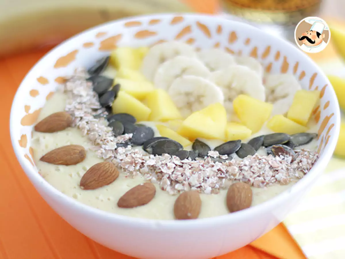 Smoothie Bowl Mangga dan Pisang - foto 3