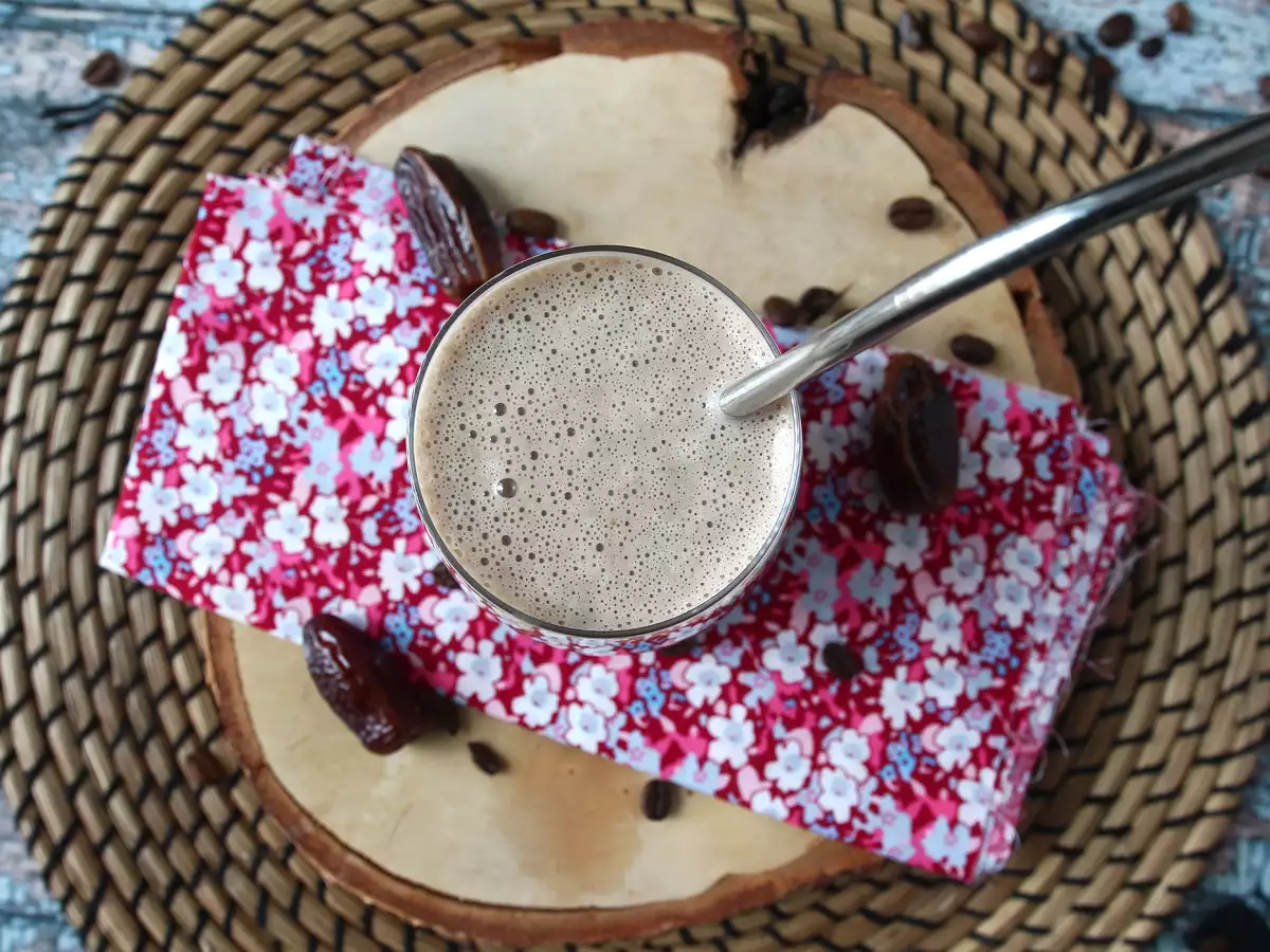 Smoothie kopi dan kurma untuk membangunkan Anda! - foto 5