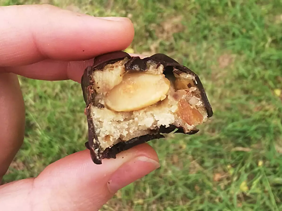 Snickers Vegan Buatan Sendiri, Bebas Gluten - foto 2