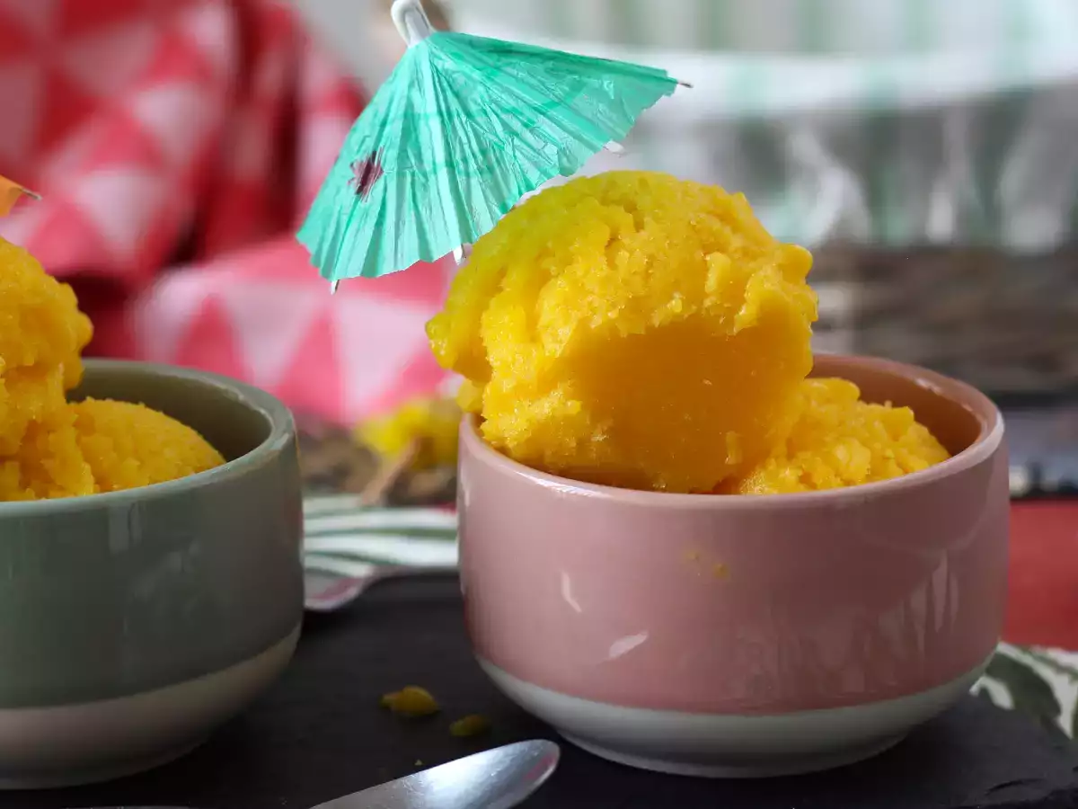 Sorbet Mangga dan Jeruk Nipis: Hanya 3 Bahan, Siap dalam 5 Menit! - foto 6