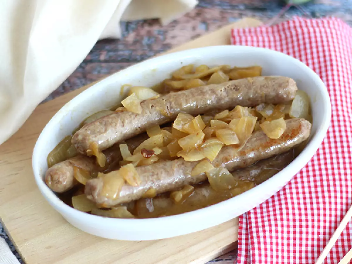 Sosis dengan Saus Anggur Putih - foto 2