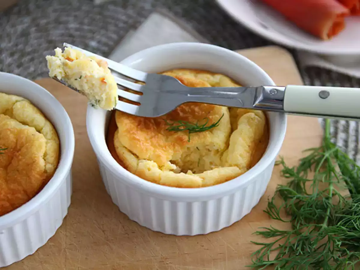 Soufflé Salmon Asap dengan Keju Krim - foto 2