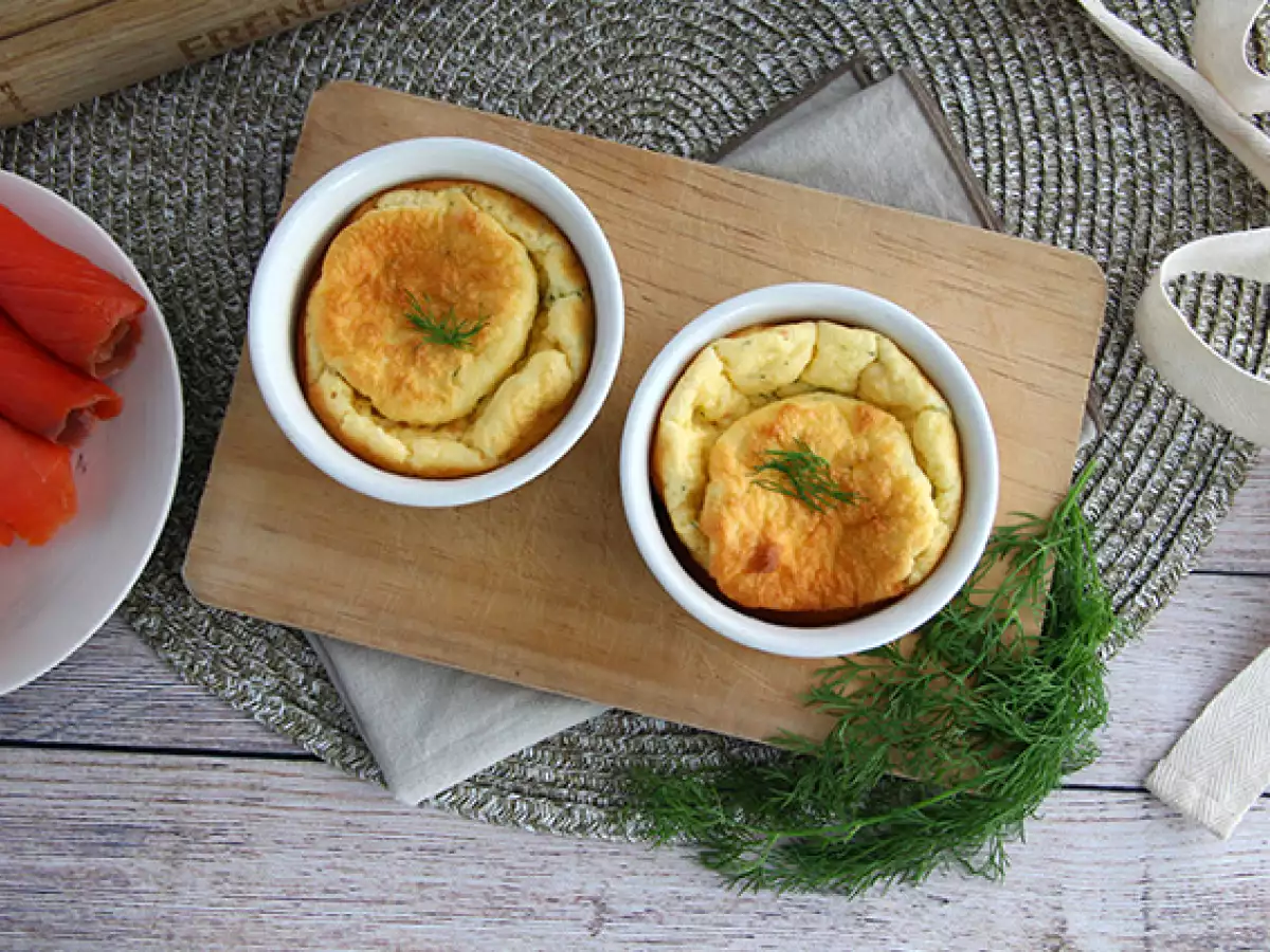 Soufflé Salmon Asap dengan Keju Krim - foto 3