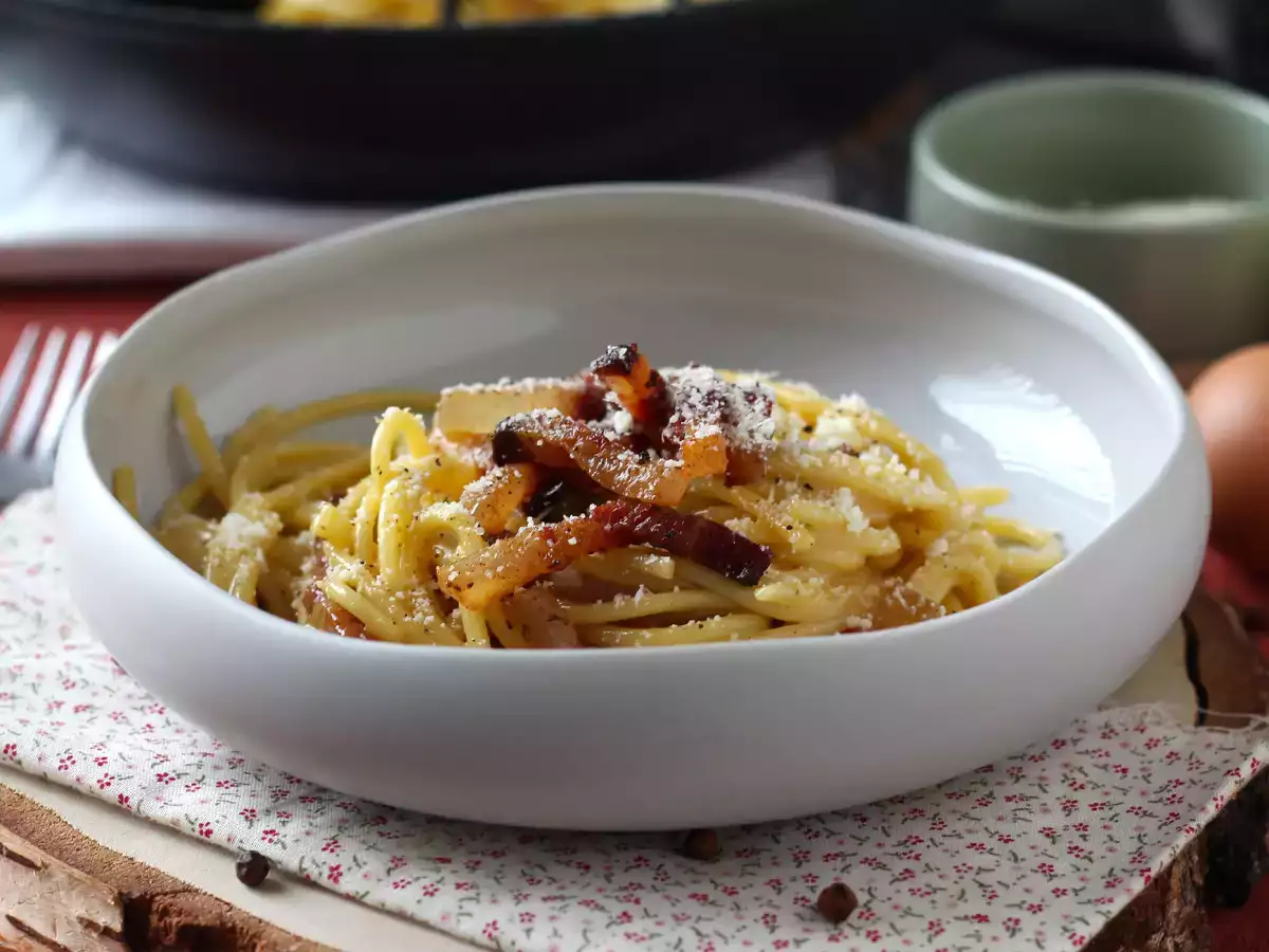 Spaghetti alla carbonara, resep karbo Italia yang sesungguhnya! - foto 2