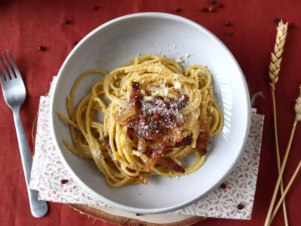 Spaghetti alla carbonara, resep karbo Italia yang sesungguhnya! - foto 6