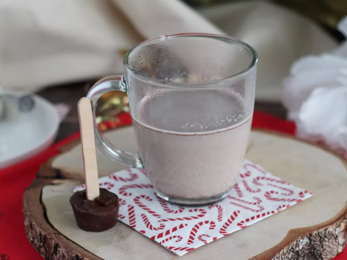 Stik Cokelat Panas: Cokelat Hitam dan Carambar - foto 3