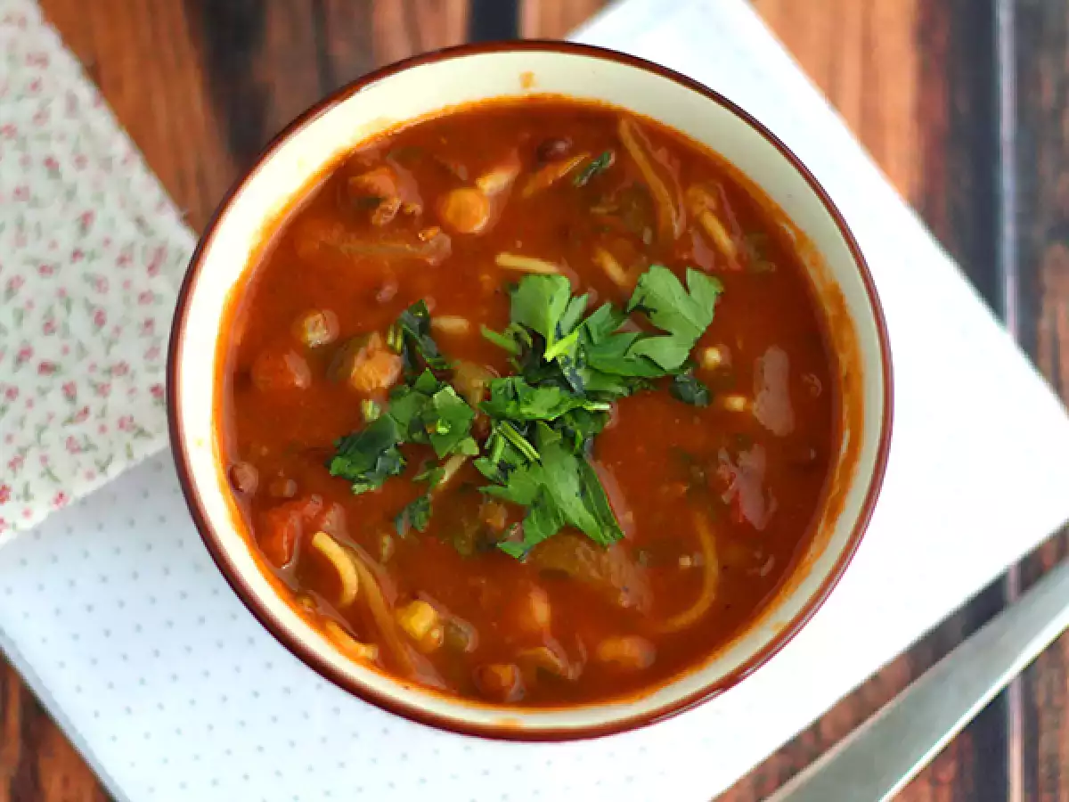 Sup Harira, mudah dan harum - foto 2